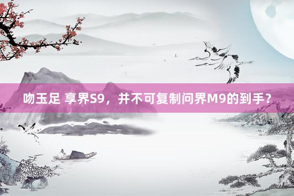吻玉足 享界S9，并不可复制问界M9的到手？